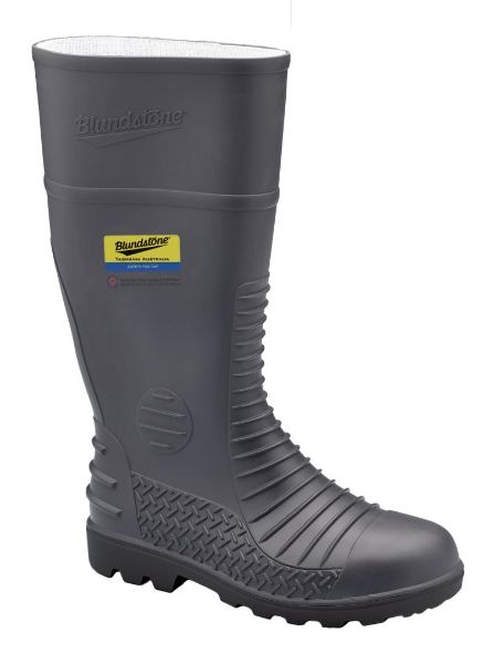 Picture of 025 UNISEX GUMBOOT SERIES SAFETY GUMBOOTS - GREY