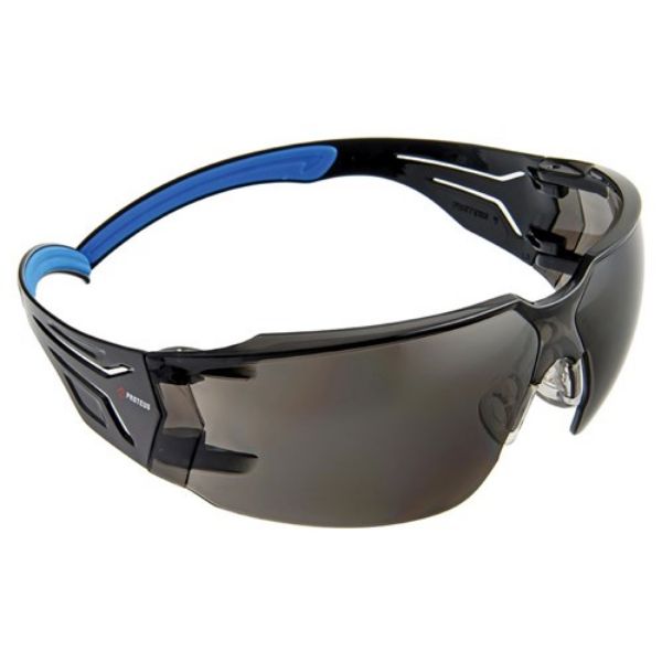 Picture of PRO 4 SAFETY GLASSES SMOKE LENS SUPER FLEX ARMS