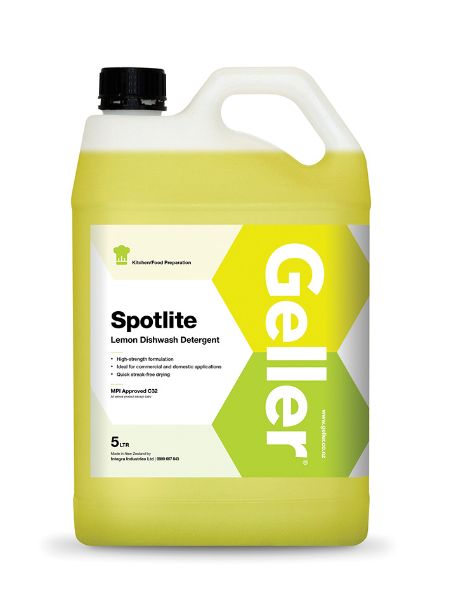 Picture of GELLER SPOTLITE - LEMON DISHWASH DETERGENT 5L