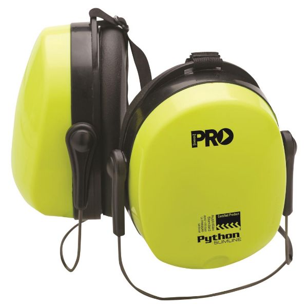 Picture of PRO PYTHON SLIMLINE NECKBAND EARMUFFS CLASS 4, -23DB