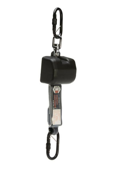 Picture of LINQ SELF RETRACTING 2.5M WEBBING LANYARD WITH HARDWARE KS X