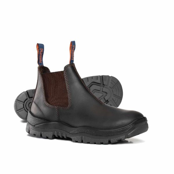 Picture of MONGREL CLARET OIL KIP LEATHER S/O BOOT